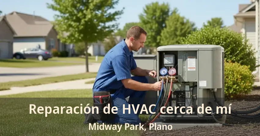 Reparación de HVAC cerca de mí Midway Park, Plano - TX