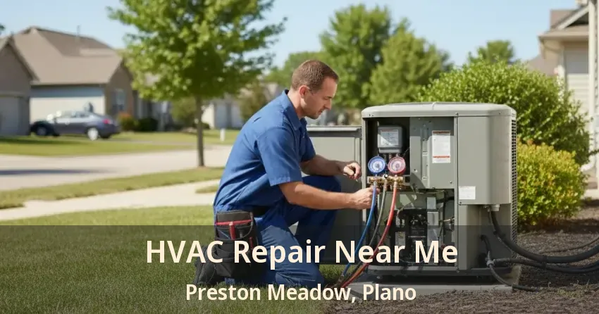 HVAC Repair Near Me Preston Meadow, Plano - TX HVAC Repair Near Me Preston Meadow, Plano - TX