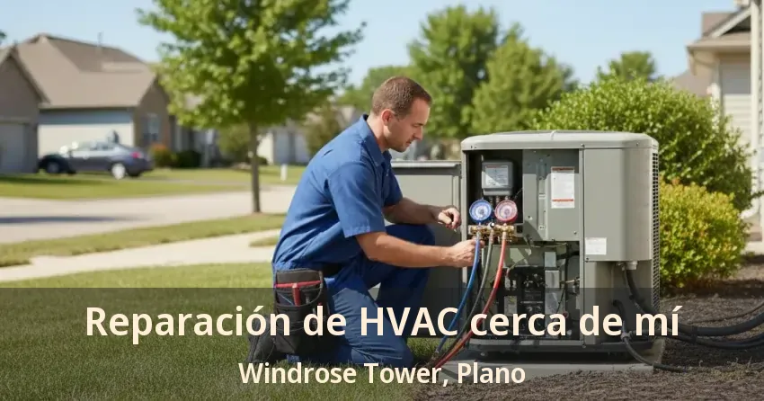 Reparación de HVAC cerca de mí Windrose Tower, Plano - TX Reparación de HVAC cerca de mí Windrose Tower, Plano - TX