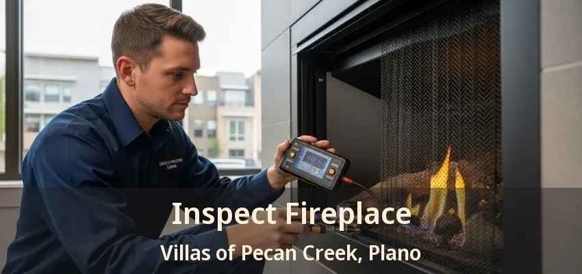 Inspect Fireplace Villas of Pecan Creek, Plano - TX Inspect Fireplace Villas of Pecan Creek, Plano - TX