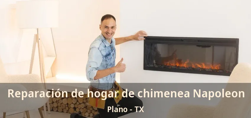 Reparación de hogar de chimenea Napoleon Plano - TX