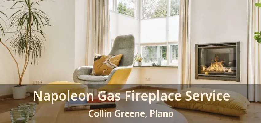 Napoleon Gas Fireplace Service Collin Greene, Plano - TX