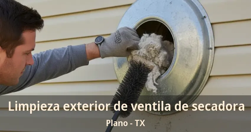 Limpieza exterior de ventila de secadora Plano - TX Limpieza exterior de ventila de secadora Plano - TX