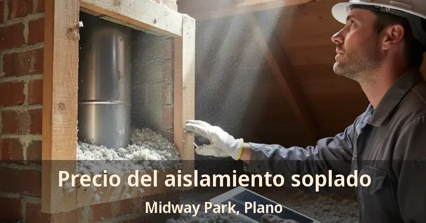 Precio del aislamiento soplado Midway Park, Plano - TX Precio del aislamiento soplado Midway Park, Plano - TX