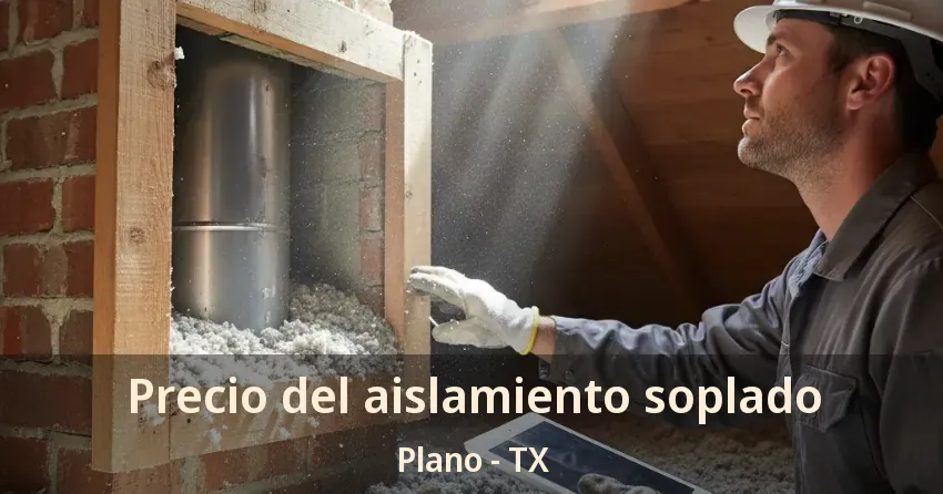 Precio del aislamiento soplado Plano - TX