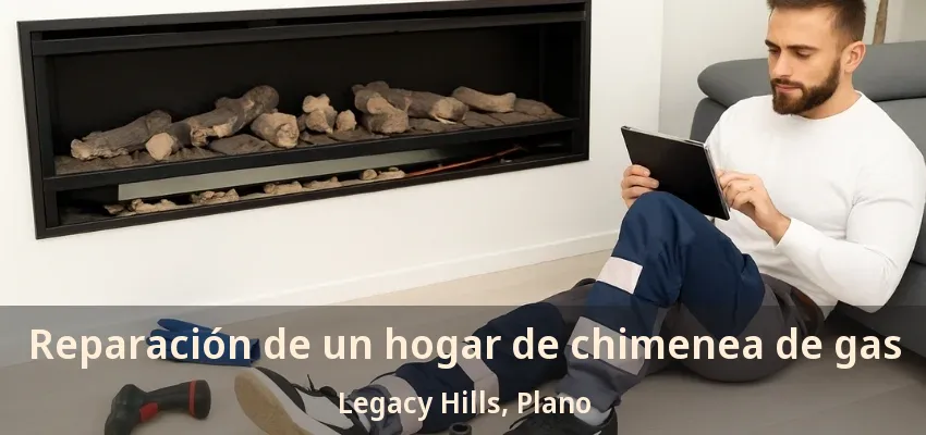 Reparación de un hogar de chimenea de gas Legacy Hills, Plano - TX Reparación de un hogar de chimenea de gas Legacy Hills, Plano - TX