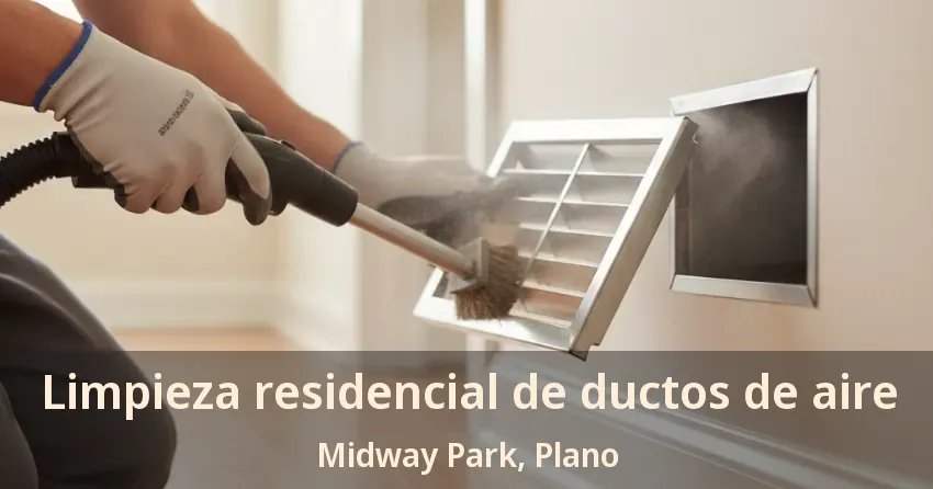Limpieza residencial de ductos de aire Midway Park, Plano - TX Limpieza residencial de ductos de aire Midway Park, Plano - TX