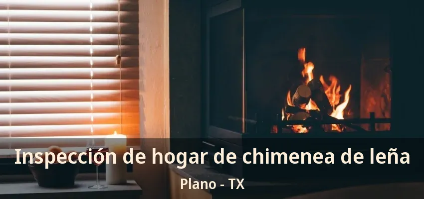 Inspección de hogar de chimenea de leña Plano - TX