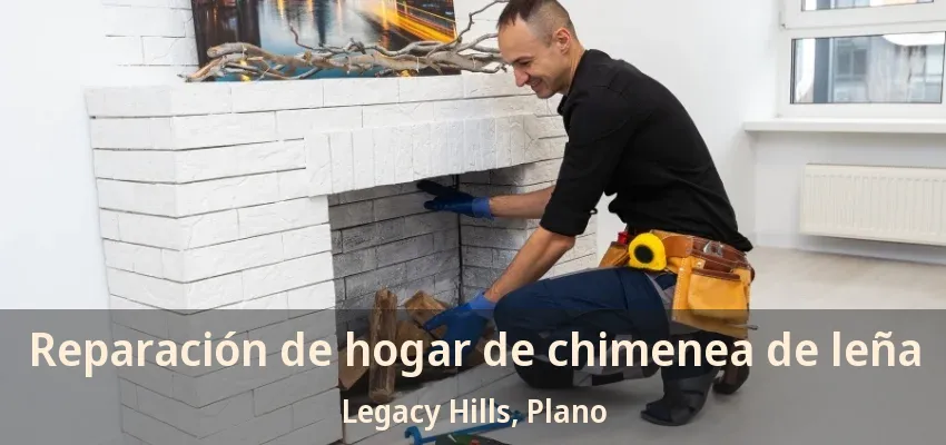 Reparación de hogar de chimenea de leña Legacy Hills, Plano - TX