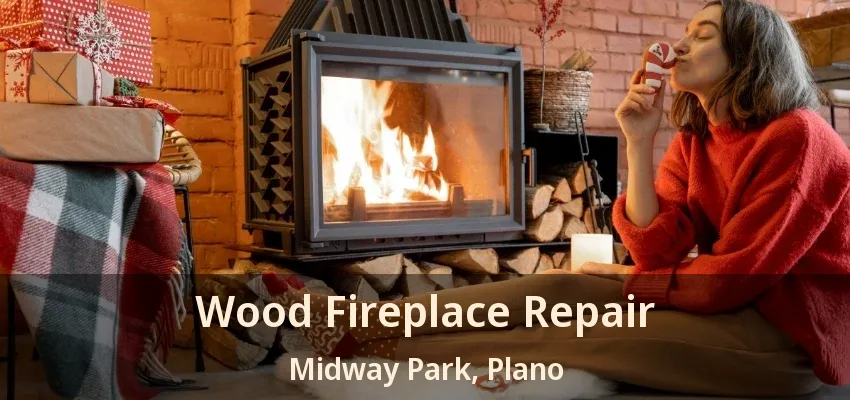Wood Fireplace Repair Midway Park, Plano - TX