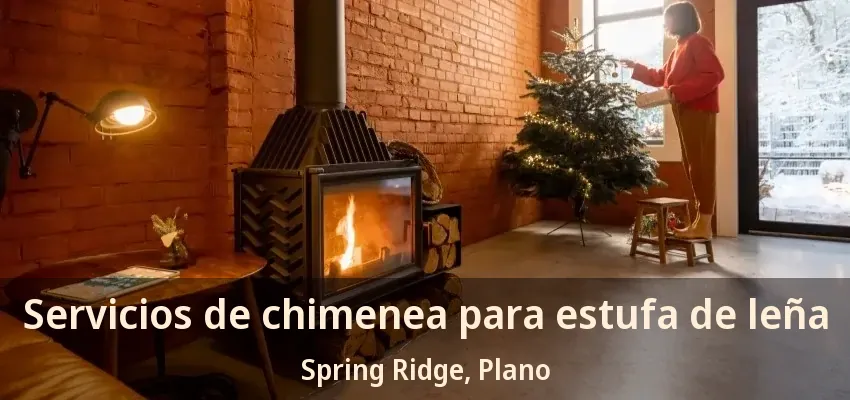 Servicios de chimenea para estufa de leña Spring Ridge, Plano - TX